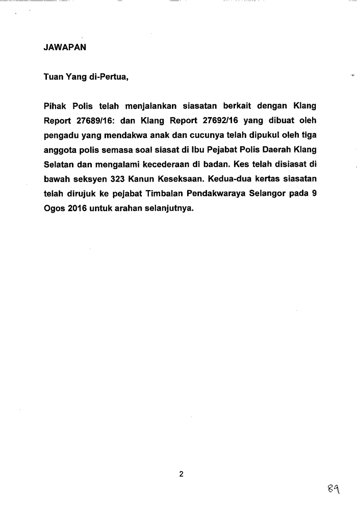 Soalan 46 Pdf Parliamentary Documents