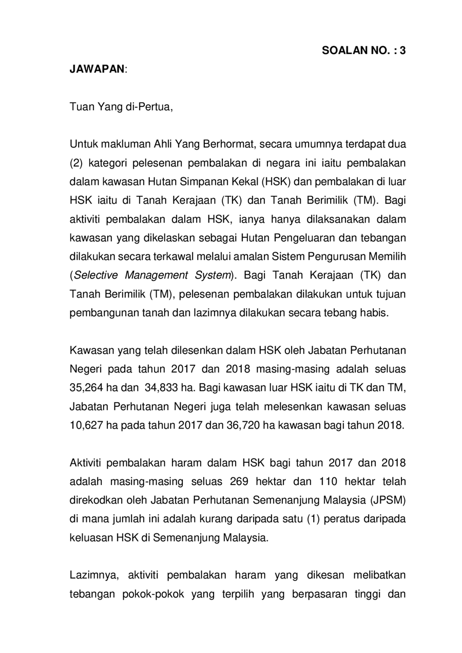 Par14p2m2 Soalan Lisan 3 Pdf Parliamentary Documents