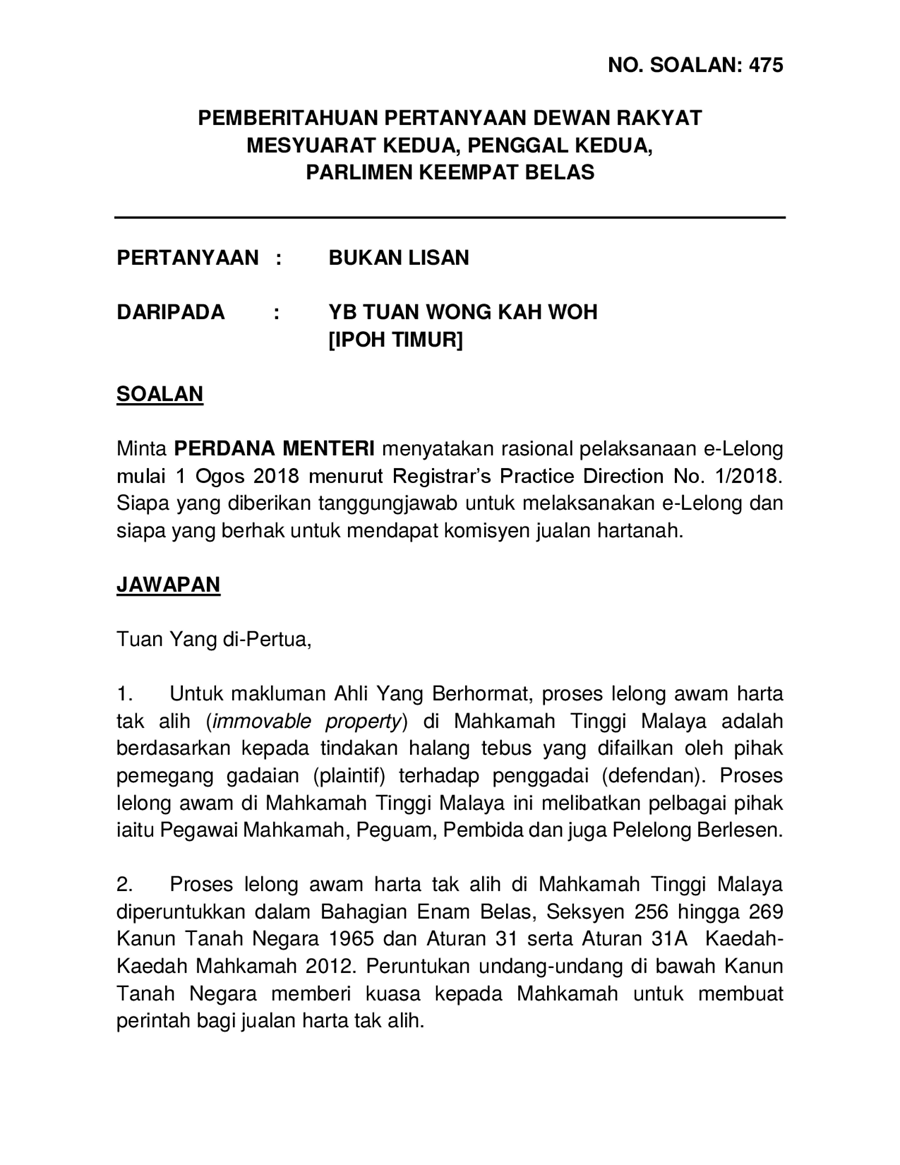 Par14p2m2 Soalan Bukanlisan 475 Pdf Parliamentary Documents