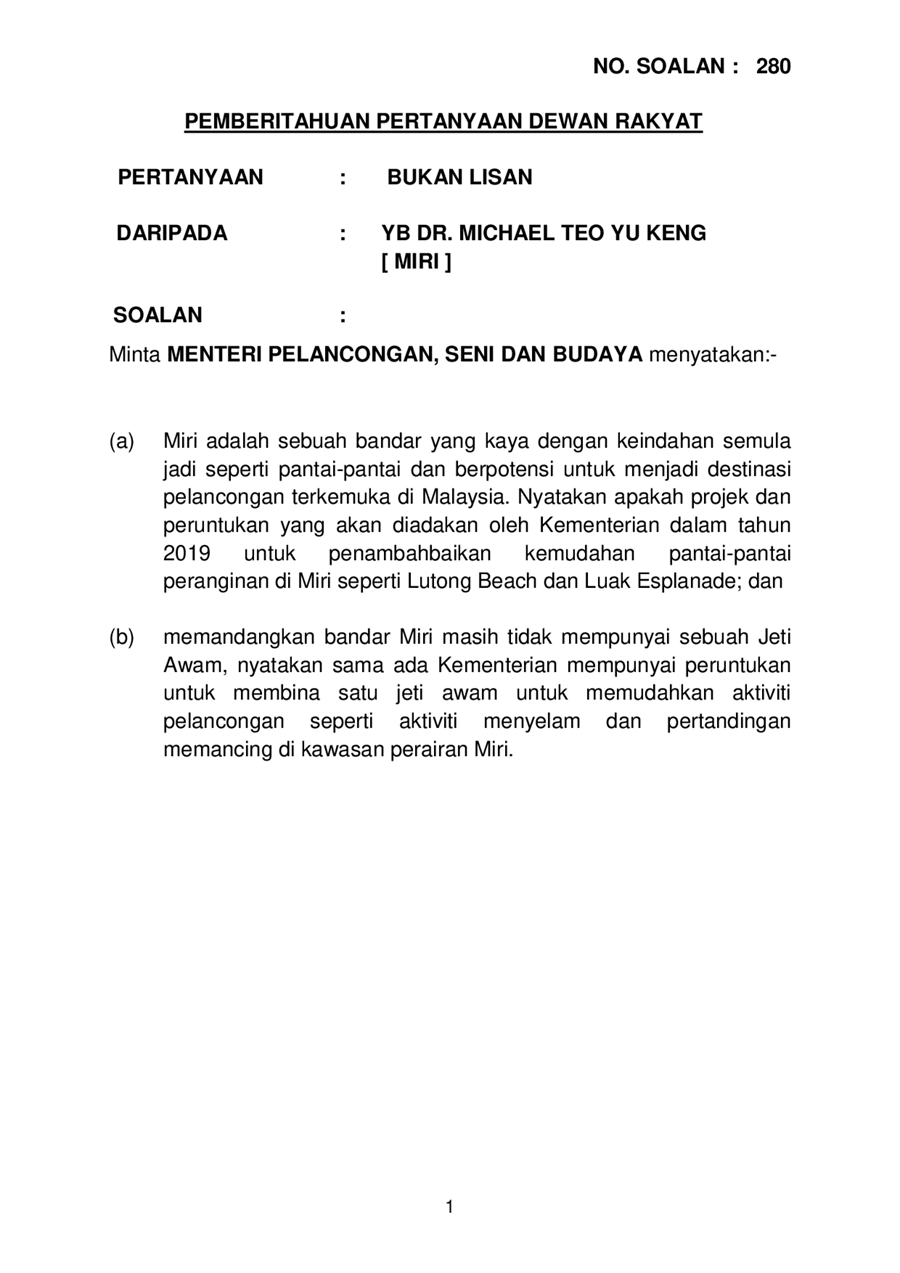 p14p2m1-soalan-BukanLisan-280.pdf u2014 Parliamentary Documents