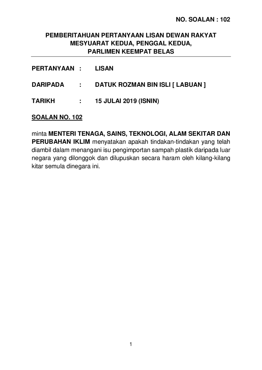 par14p2m2-soalan-Lisan-102.pdf - Parliamentary Documents