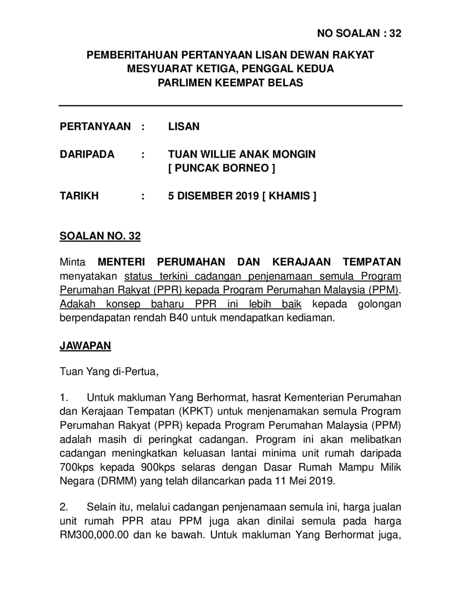 par14p2m3-soalan-Lisan-32.pdf - Parliamentary Documents