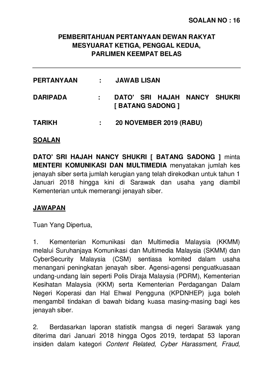 par14p2m3-soalan-Lisan-16.pdf u2014 Parliamentary Documents