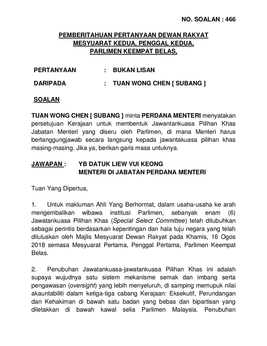 par14p2m2-soalan-BukanLisan-466.pdf u2014 Parliamentary Documents